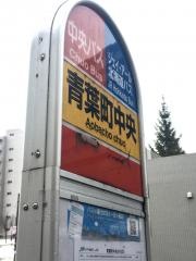 「青葉町中央」バス停留所