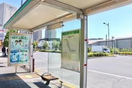 「南千住駅東口」バス停留所