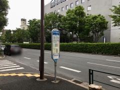 「野沢銀座」バス停留所