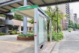 「聖路加病院前」バス停留所