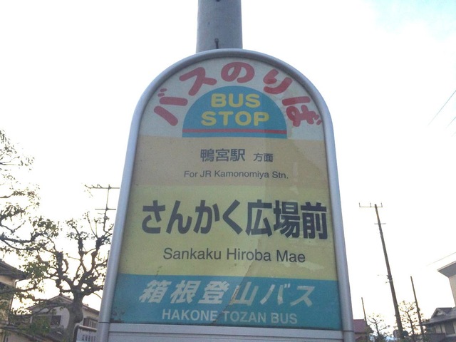 箱根登山バス「さんかく広場前」バス停留所／ホームメイト