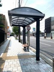 「徳王神社前」バス停留所