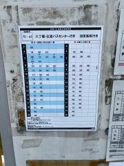 「中萩原」バス停留所