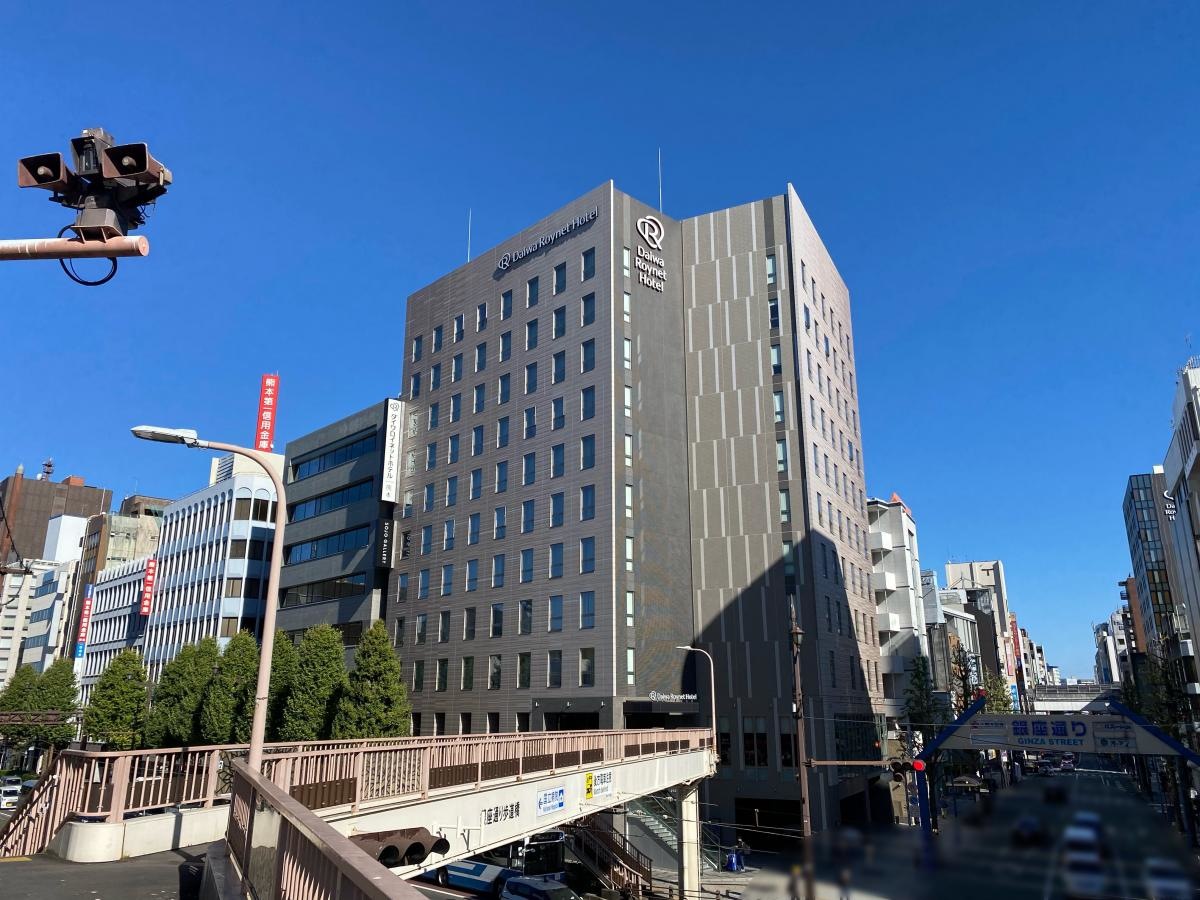 熊本市のど真ん中にあります。
