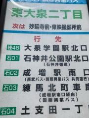 「東大泉二丁目」バス停留所