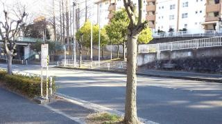 「右京一丁目」バス停留所