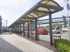 「熊取駅前」バス停留所