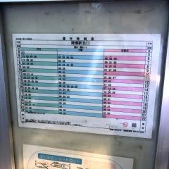 「菅沢」バス停留所