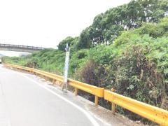 「三田尻港入口」バス停留所