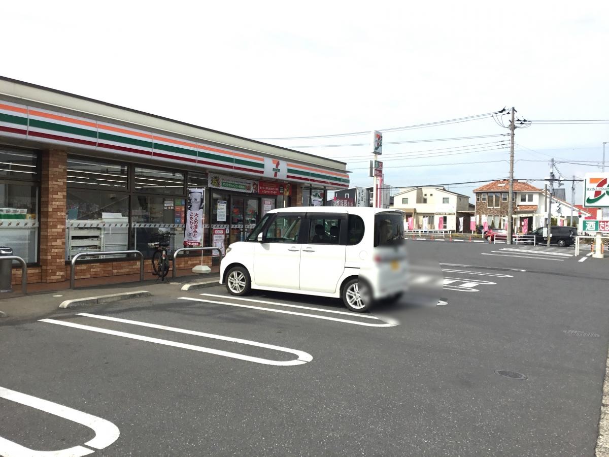 広い駐車場