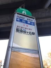 「永山駅(東側)」バス停留所