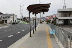「下手野東口」バス停留所