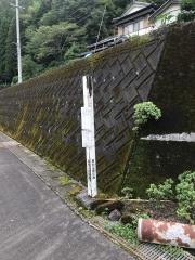 「力石西」バス停留所