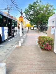「笹原駅入口」バス停留所