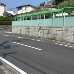 「幼稚園前」バス停留所
