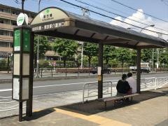 「辰巳橋」バス停留所