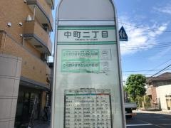 「中町二丁目」バス停留所