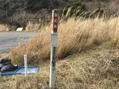 「さなぎ峠」バス停留所