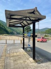 「坂本駅前」バス停留所