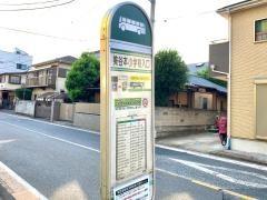 「美谷本小学校入口」バス停留所