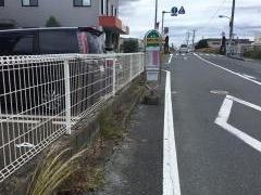 「竜禅寺小学校」バス停留所