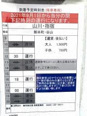 「市民体育館前」バス停留所