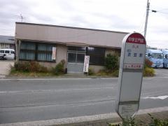 「中学正門前」バス停留所
