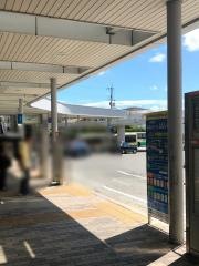 「学園前駅(南)」バス停留所