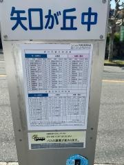「矢口が丘中」バス停留所