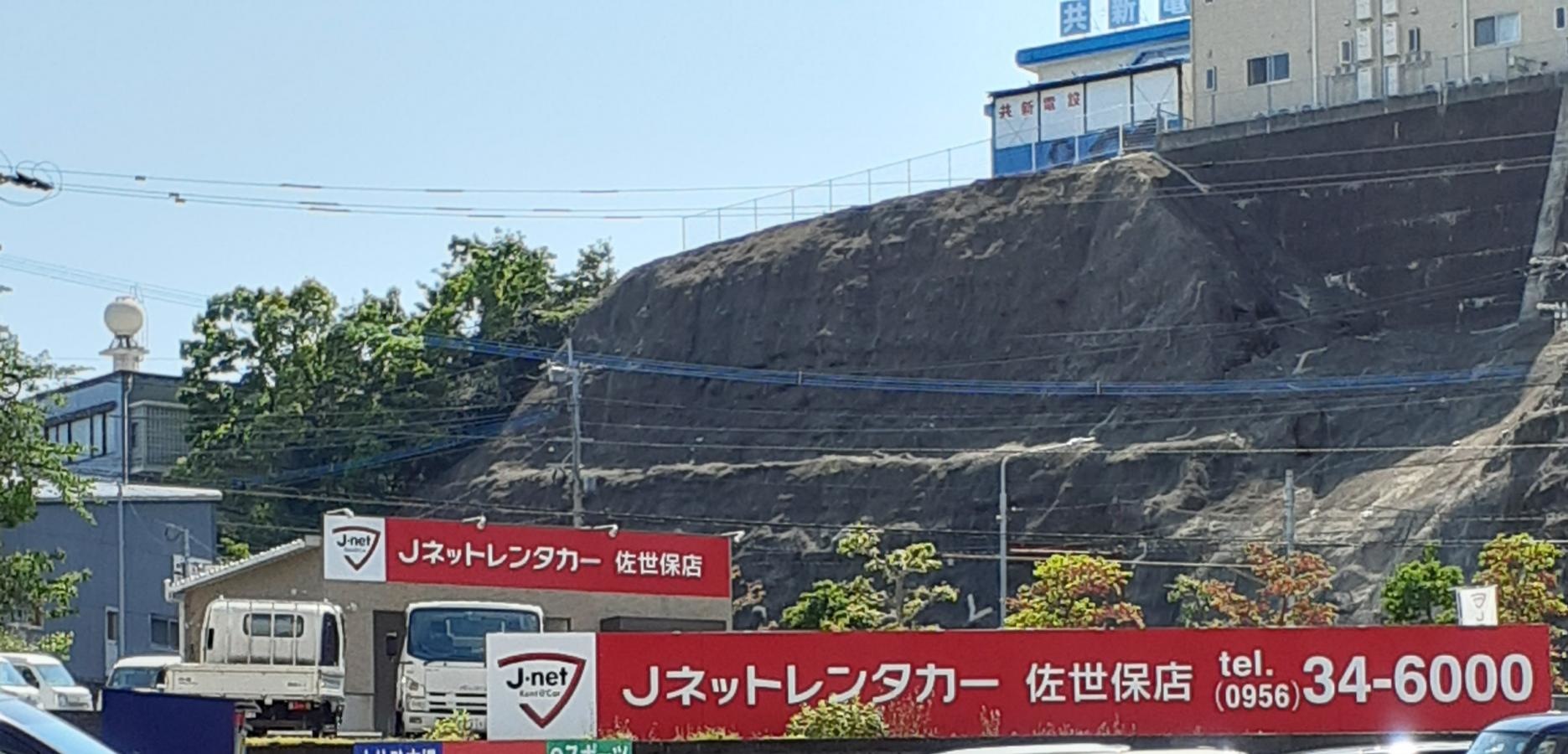 施設の外観です。