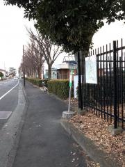 「競技場入口」バス停留所