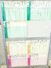 「金武中学校」バス停留所
