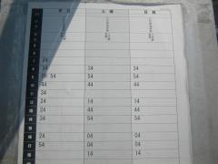 「野津」バス停留所