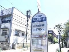 「弥生町五丁目」バス停留所