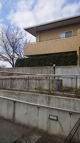 なだらかなスロープ