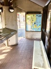 「柳井駅前」バス停留所