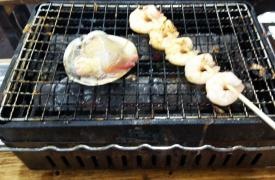 かき小屋・酒田港