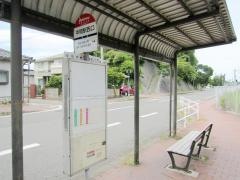 「中間駅西口(東側)」バス停留所