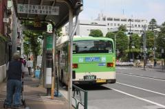 「江東区役所前」バス停留所