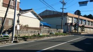 「浜名中学」バス停留所