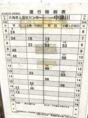 「荒川局前」バス停留所