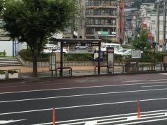 「佐世保市役所前」バス停留所