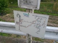 「井之市口」バス停留所