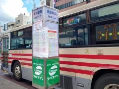 「東武駅前」バス停留所