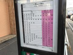 「猪子石中学」バス停留所