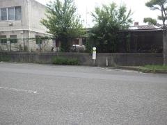 「勝山市場前」バス停留所