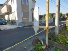 「新田宿中央」バス停留所