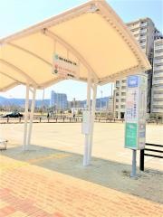 「ＪＲ鷹取駅」バス停留所