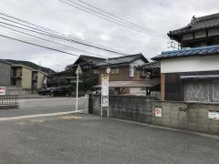 「久米温泉口」バス停留所