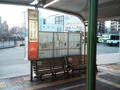 「名谷駅」バス停留所
